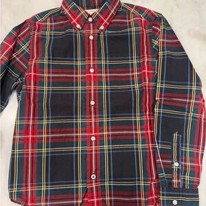 Crewcuts Tartan Plaid Boy’s Button Down Shirt